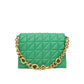 Women's Fashion Classic Style Thick Chain Embroidered Shoulder Bags