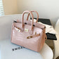Women's Large Capacity Summer Fashion Trendy Stone Shoulder Bags