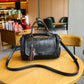 Women's Fashionable Versatile Cowhide Soft Leather Lightweight Shoulder Bags