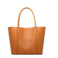 Women's Simple First Layer Cowhide Trendy Large Capacity Shoulder Bags