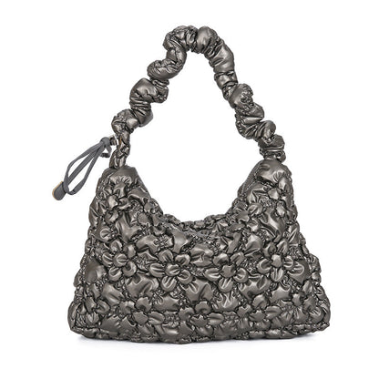 Women's Design Underarm Personalized Commuter Pleated Cloud Shoulder Bags