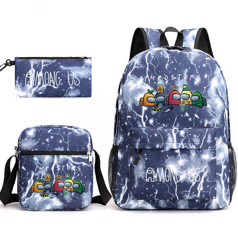 Game Among Space Werewolf Killing Pencil Backpacks
