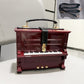 Women's Unique Trendy Piano Acrylic Box Handbags