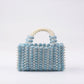 Waxberry Ball Pearl Dinner Dress Hand-woven Design Handbags