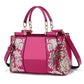 Women's Commuter Shaping Fashion Bright Leather Handbags