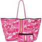 Leopard Print Printed Black Portable Beach Shoulder Bags