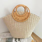 Women's Portable Fashion Leisure Woven Seaside Vacation Bags