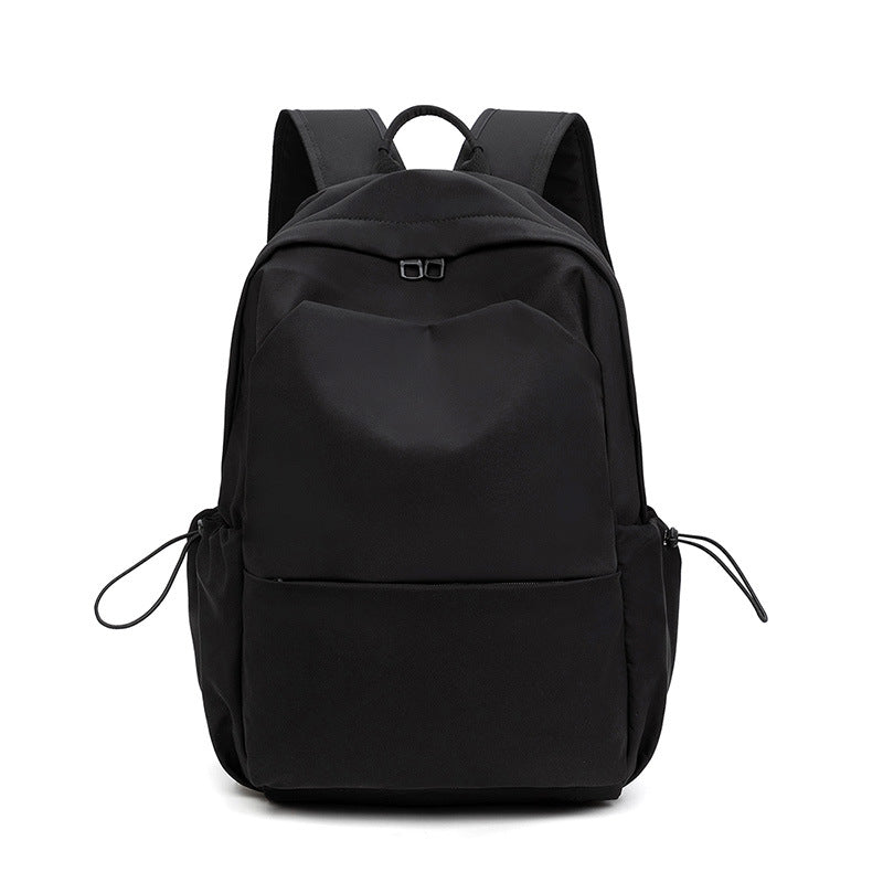 Capacity Solid Color Female Korean Male Bags