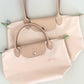 Women's French Embroidery Dumpling Folding Large Capacity Dragon Handbags