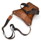 Men's Retro Vegetable Tanned Leather Trendy Cool Leg Men's Waist Packs