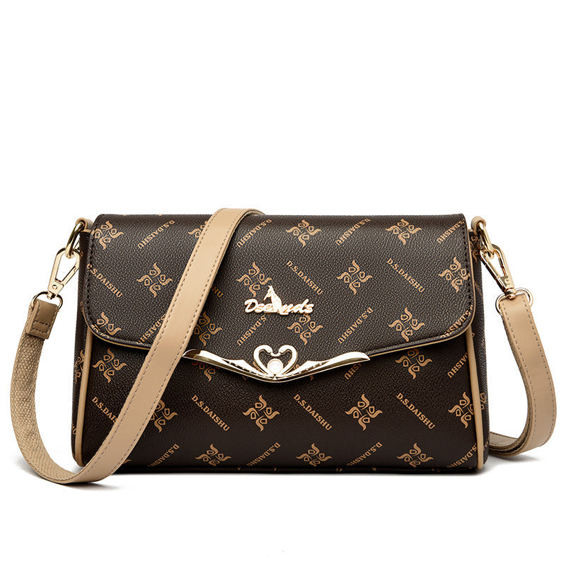 Women's Fashion Soft Leather Large Capacity Mom Crossbody Bags
