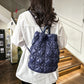 Women's Drawstring Ruffle Cloud Fashion Bubble Down Shoulder Bags
