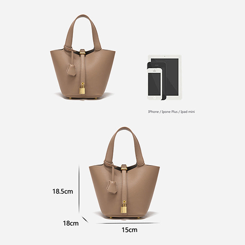 Women's Design Vegetable Basket High-grade Exquisite Versatile Shoulder Bags