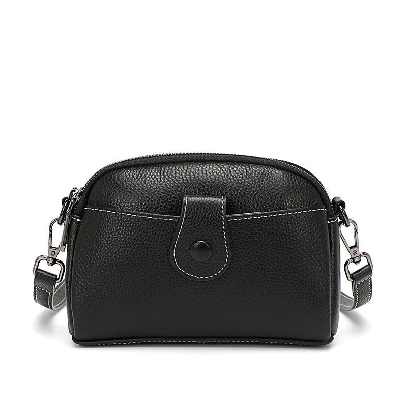 Women's Genuine Leather Cattlehide Fashion Mobile Crossbody Bags