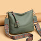 Women's Hobo First Layer Cowhide Street Shooting Shoulder Bags