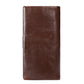 Men's Leather Long 2 Fold First Layer Men's Wallets