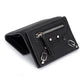 Women's Motorcycle Leather Short Folding Mini Change Ladies Wallets