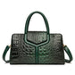 Women's Retro Alligator Print Large Capacity High Bags