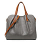 Women's Son Mother Contrast Color Genuine Leather Handbags