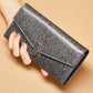 Women's Long Genuine Leather Design Fashion Elegant Ladies Wallets