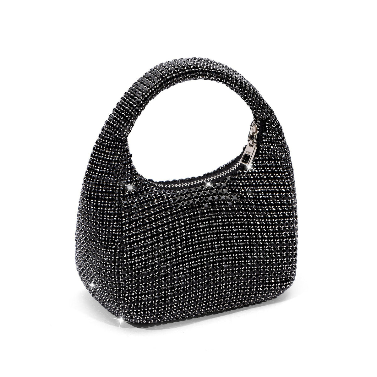 Women's Rhinestone Sier Fashion Popular Advanced Texture Bags
