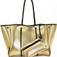 Leopard Print Printed Black Portable Beach Shoulder Bags