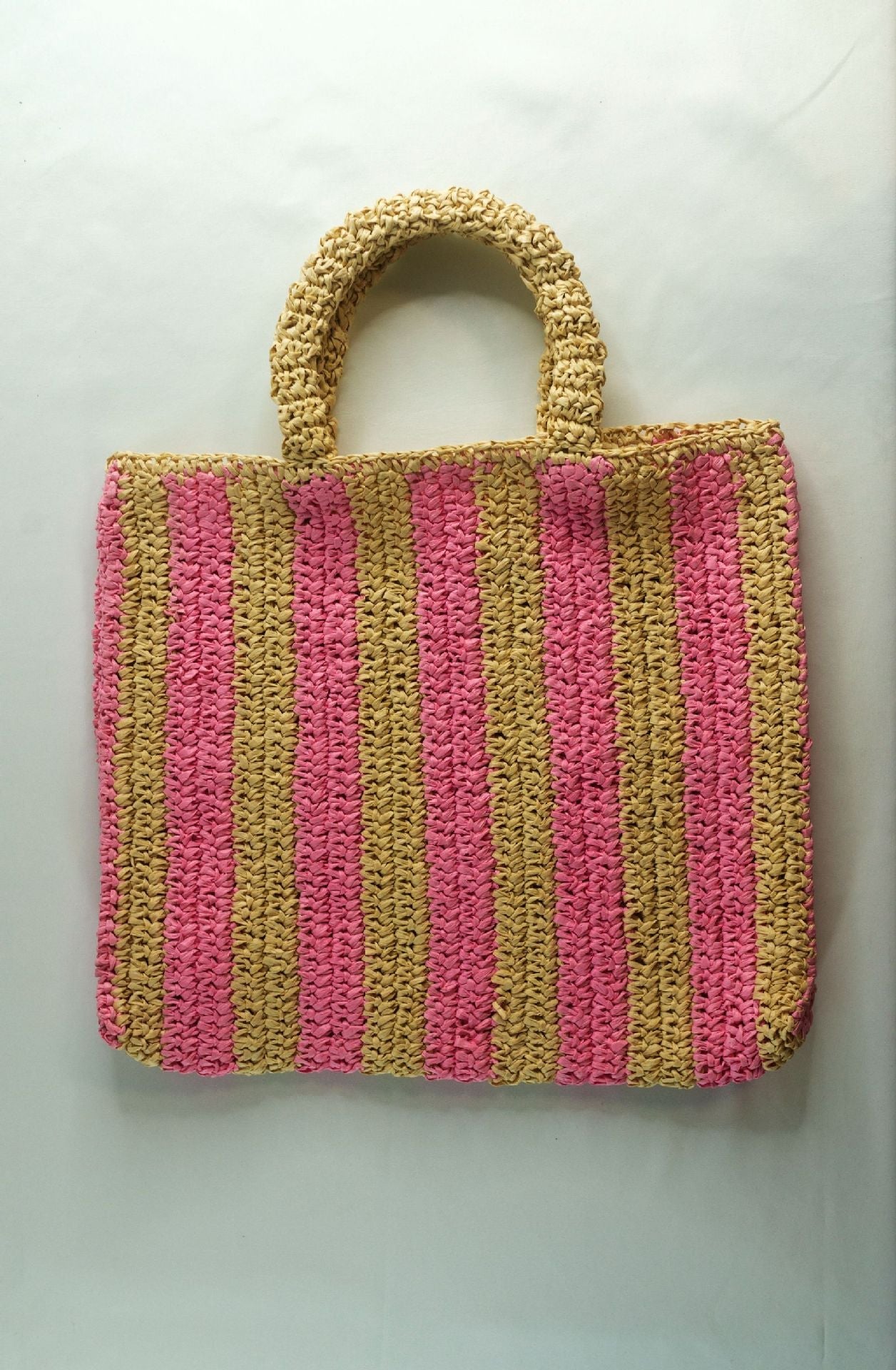 Straw Woven Letter Embroidery Hollow Beach Handbags