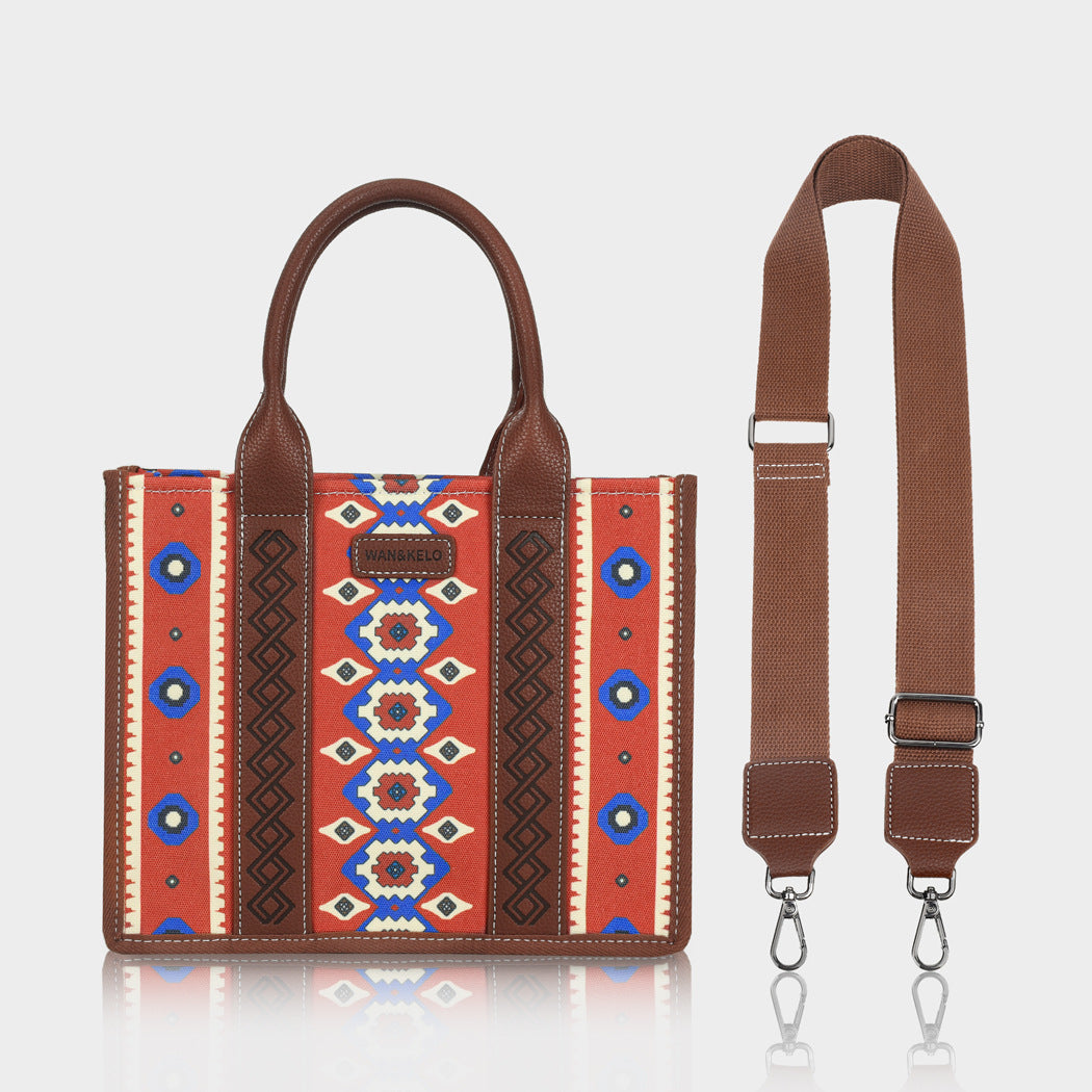 Women's Bohemian Retro Popular Lion Ridge Tote Bags