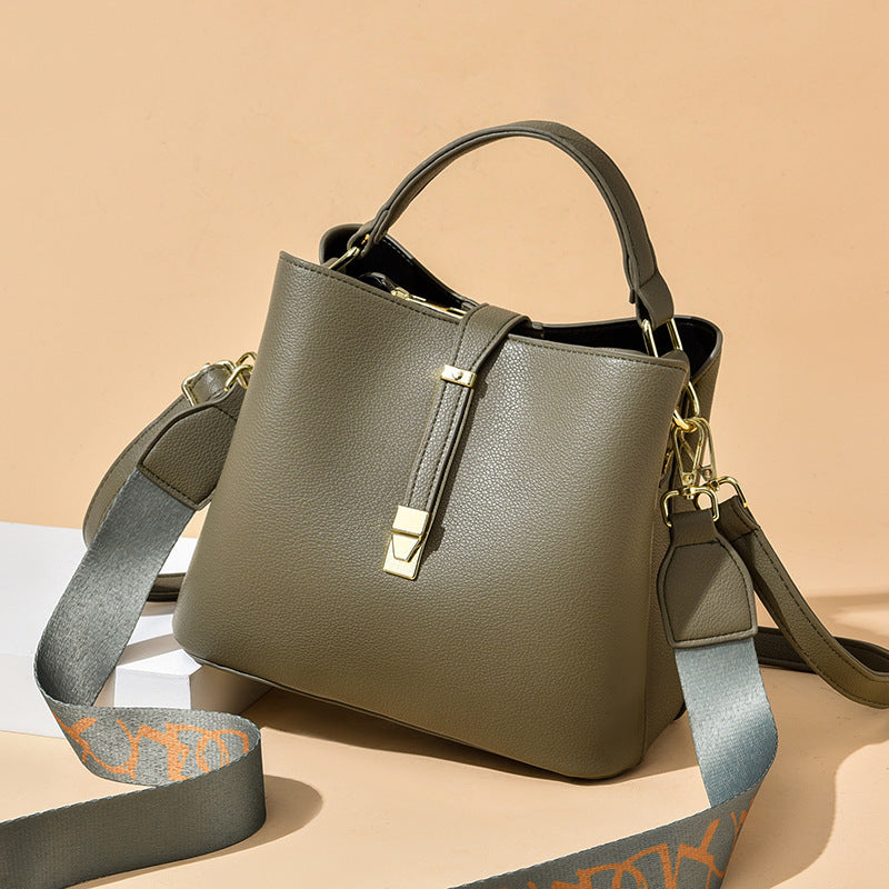 Women's Korean Style Fashion Elegant Large Capacity Handbags
