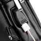Men's Innovative Korean Fashion Soft Leather Men's Chest Bags