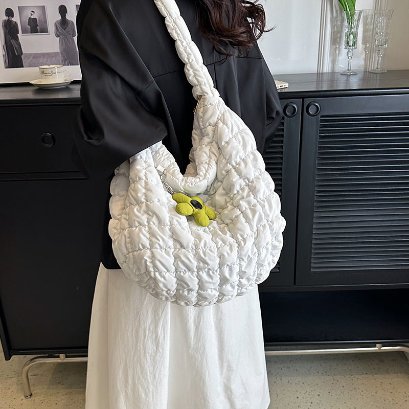 Cloud Pleated Large Korean Fashion Capacity Shoulder Bags