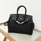 Women's High-grade Fashion Stitching Canvas Commuter Portable Bags