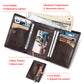 Men's Paul Multiple Slots First Layer Cowhide Purses