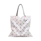 Women's Fashion Simple Rhombus Geometric Trend Stitching Shoulder Bags