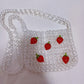 Beaded Beads Pearl Orange Juice Fairy Handmade Handbags