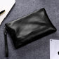 Men's Clutch Top Layer Cowhide Envelope Large Men's Handbags