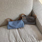 French Stick Underarm Design Texture Cloth Shoulder Bags