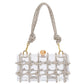 Storage Box Banquet Handcraft Braiding Rope Small Square Bags