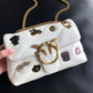 Women's High Quality Sheepskin Puff Pillow Chain Shoulder Bags