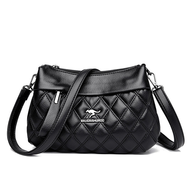 Women's Elegant Korean Fashion Mother Rhombus Crossbody Bags