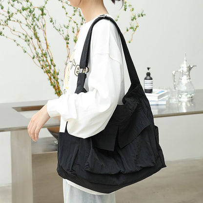 Women's Canvas Nylon Large Capacity Fashion Oxford Crossbody Bags