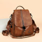 Women's Creative Cool Soft Leather Lightweight Backpacks