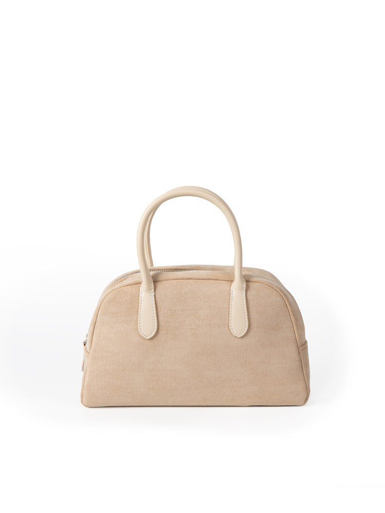 Korean Niche Design Suede Versatile High Handbags