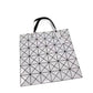 Women's Original Stitching Diamond Pattern Metal Polarized Shoulder Bags