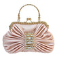 Shiny Diamond Studded Hand Banquet Kelly Evening Bags