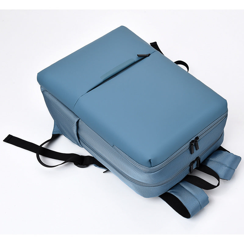 Men's Durable Glamorous Printing Leather Film Backpacks