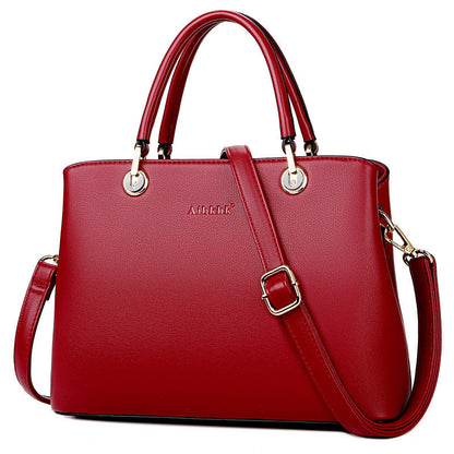Women's Fan Simple Mother Large Capacity Handbags