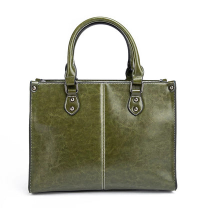 Women's Genuine Leather Fashion Trendy All Match Shoulder Bags