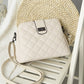 Women's Genuine Leather Large Capacity Fashion Diamond Crossbody Bags