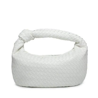 Women's Knotted Handmade Woven Capacity Hand Carrying Armpit Bags
